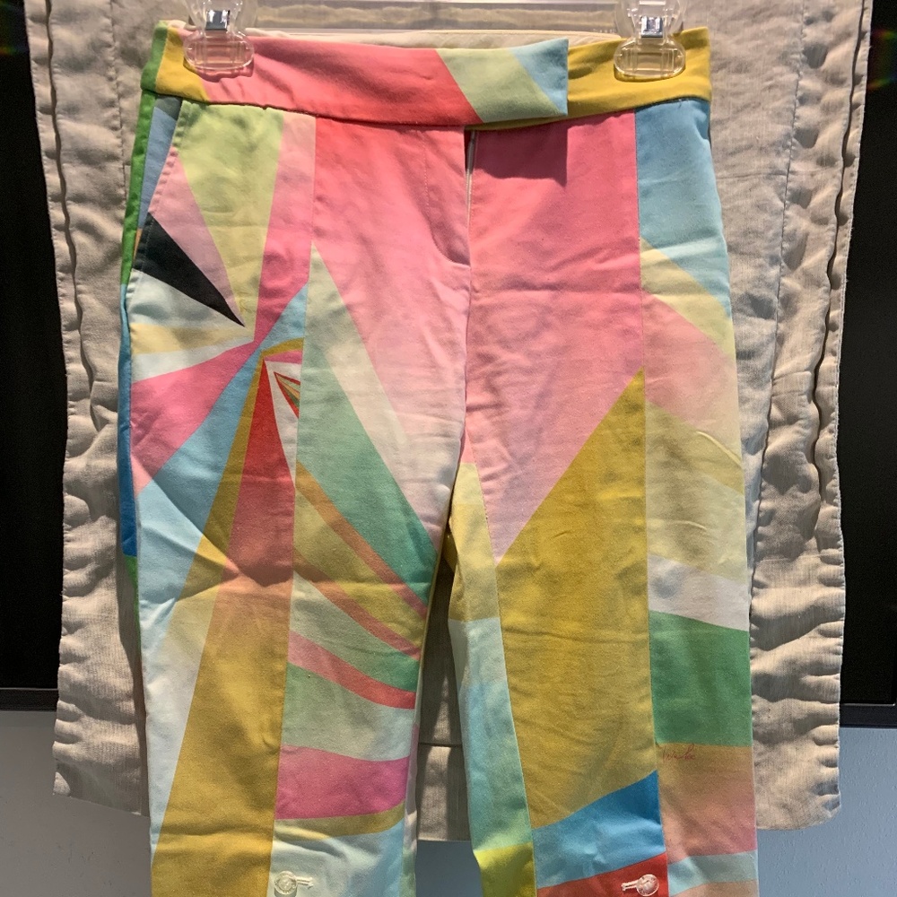 Walter Multicolor Capri Pants